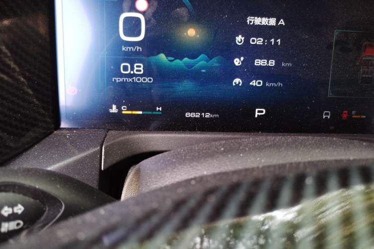 Used Tank 300  Odometer Close Up