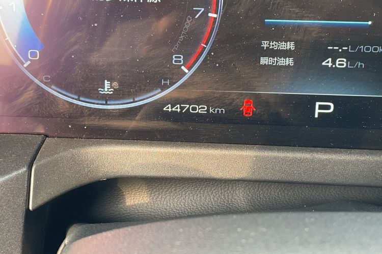 Used Tank 300 2022 2.0T Tank Ranger Odometer Close Up