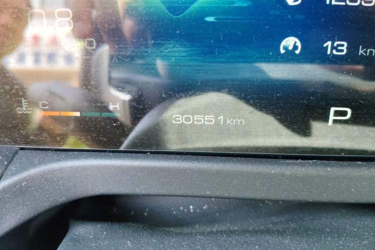 Used Tank 300 2022 2.0T Tank Ranger Odometer Close Up