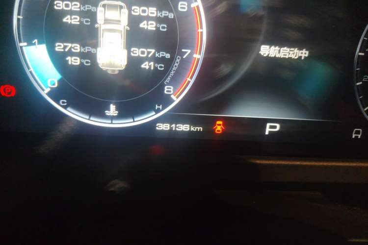 Used Tank 300 2022 2.0T Tank Ranger Odometer Close Up