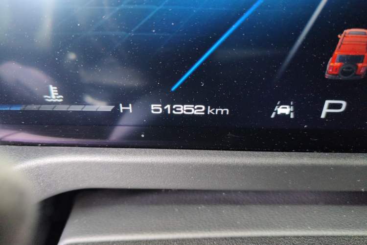 Used Tank 300 2022 2.0T Tank Ranger Odometer Close Up
