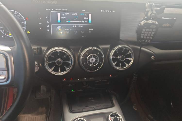 Used Tank 300 2022 2.0T Border Limited Edition Audio And AC Panel