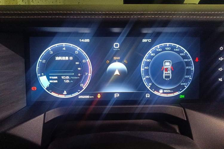 Used Tank 300 2022 2.0T Border Limited Edition Instrument Cluster