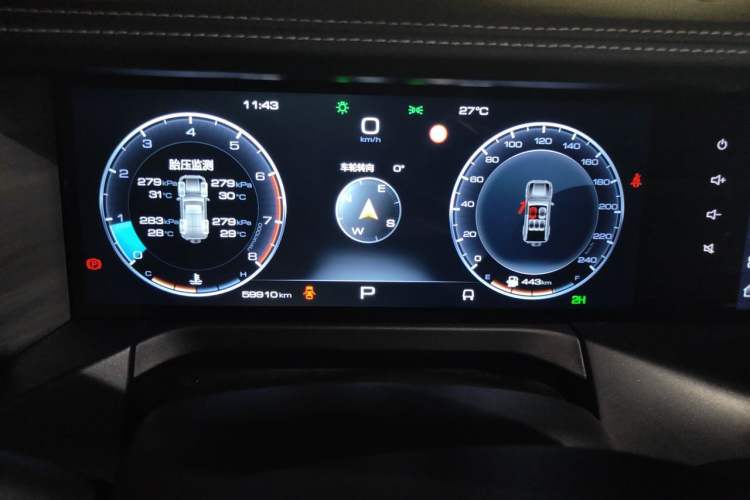 Used Tank 300 2022 2.0T Border Limited Edition Instrument Cluster