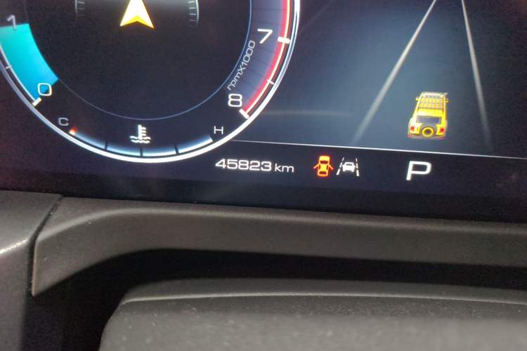 Used Tank 300 2022 2.0T Border Limited Edition Odometer Close Up