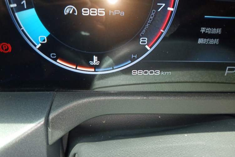 Used Tank 300 2022 2.0T Border Limited Edition Odometer Close Up