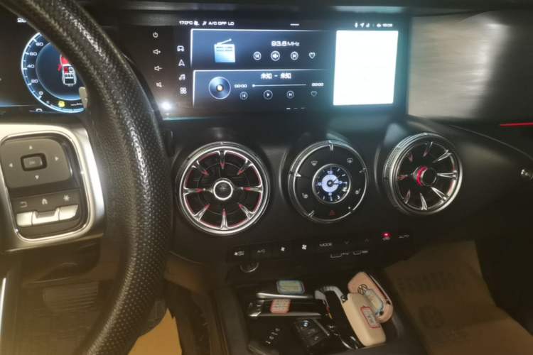 Used Tank 300 2023 Off-Road Edition 2.0T Challenger Audio And AC Panel