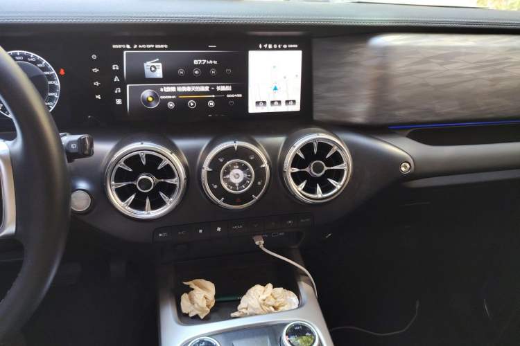 Used Tank 300 2023 Off-Road Edition 2.0T Challenger Audio And AC Panel
