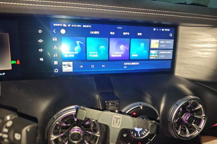 Used Tank 300 2023 Off-Road Edition 2.0T Challenger Audio And AC Panel