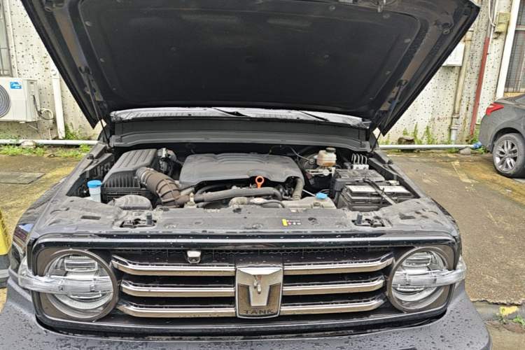 Used Tank 300 2023 City Edition 2.0T—Stylish as Ever Engine Bay