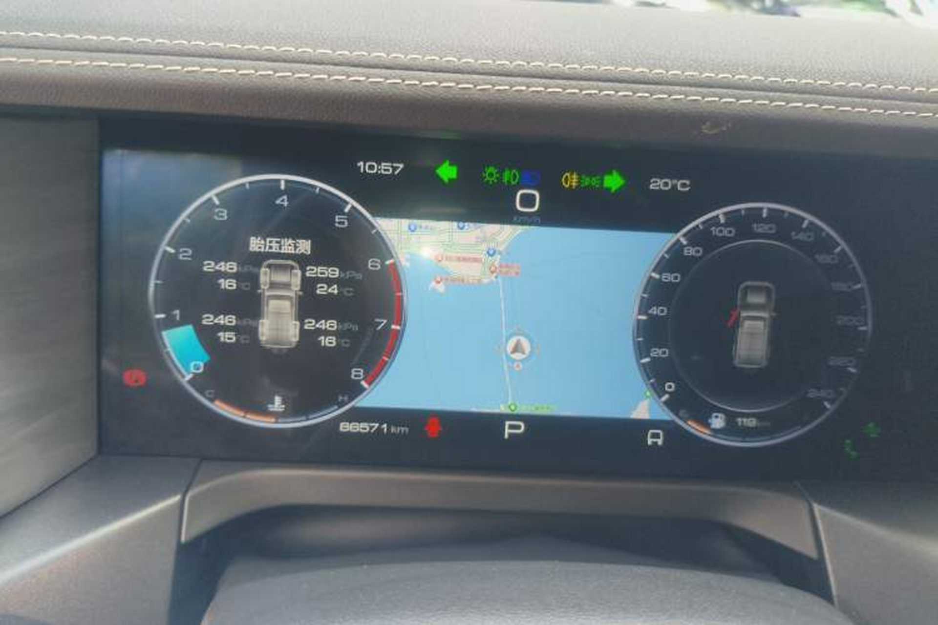 Used Tank 300 2023 City Edition 2.0T—Stylish as Ever Instrument Cluster