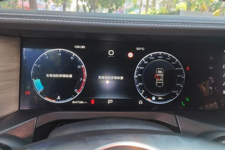 Used Tank 300 2023 City Edition 2.0T—Stylish as Ever Instrument Cluster