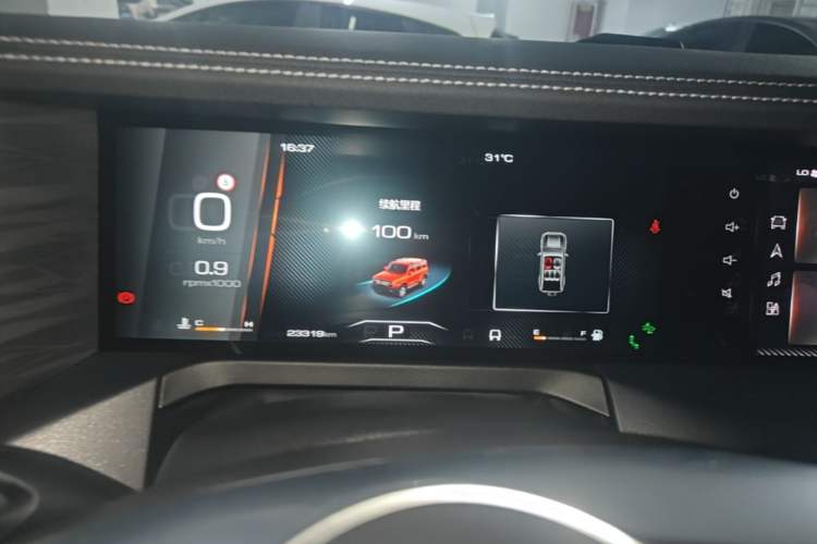 Used Tank 300 2023 City Edition 2.0T—Stylish as Ever Instrument Cluster