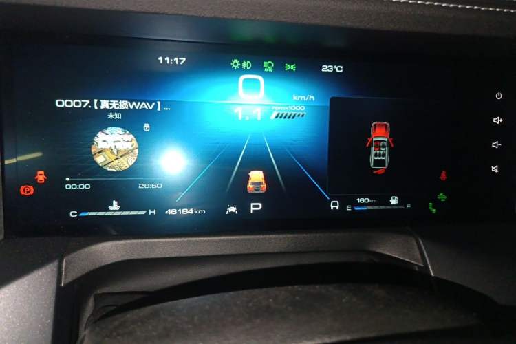 Used Tank 300 2023 City Edition 2.0T—Stylish as Ever Instrument Cluster