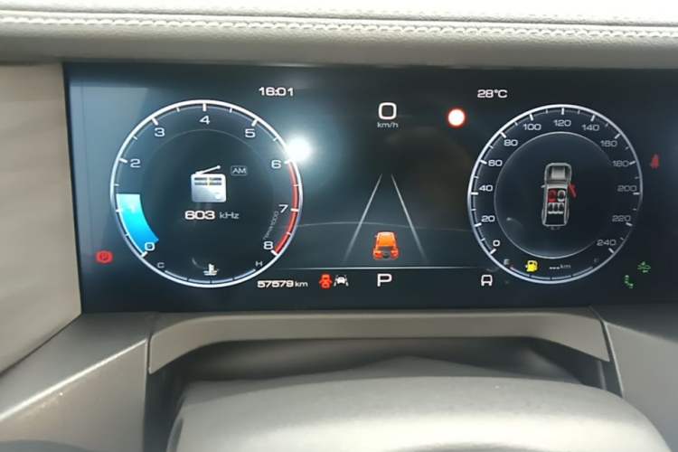 Used Tank 300 2023 City Edition 2.0T—Stylish as Ever Instrument Cluster