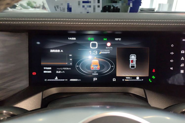Used Tank 300 2023 City Edition 2.0T—Stylish as Ever Instrument Cluster