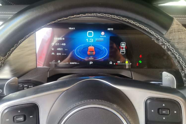 Used Tank 300 2023 City Edition 2.0T—Stylish as Ever Instrument Cluster