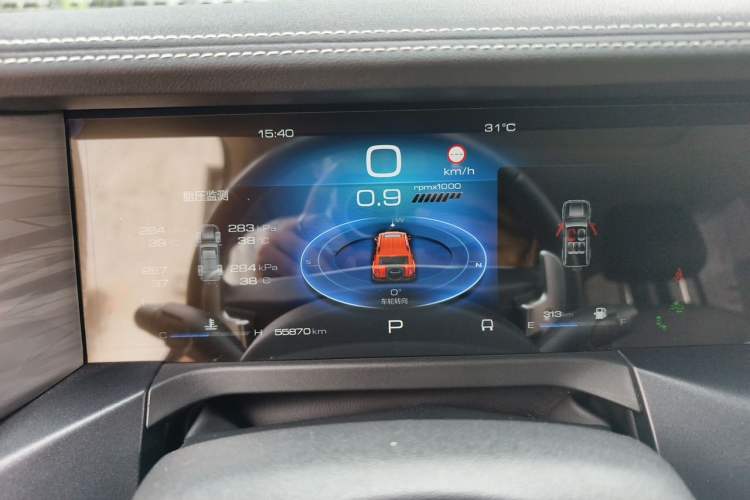 Used Tank 300 2023 City Edition 2.0T—Stylish as Ever Instrument Cluster
