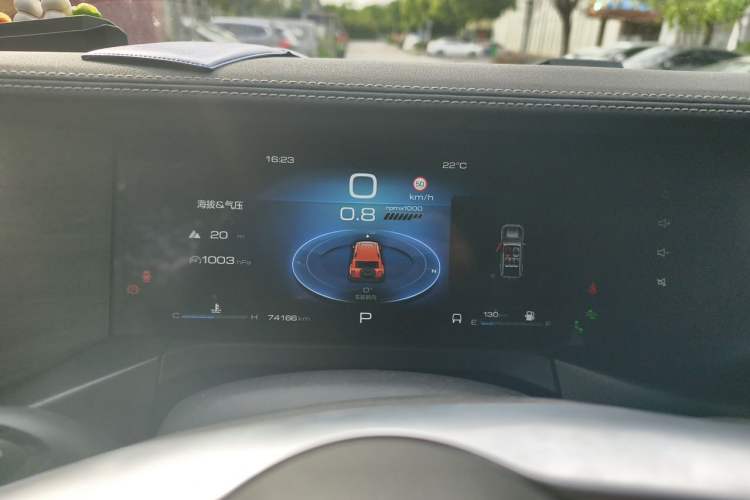 Used Tank 300 2023 City Edition 2.0T—Stylish as Ever Instrument Cluster