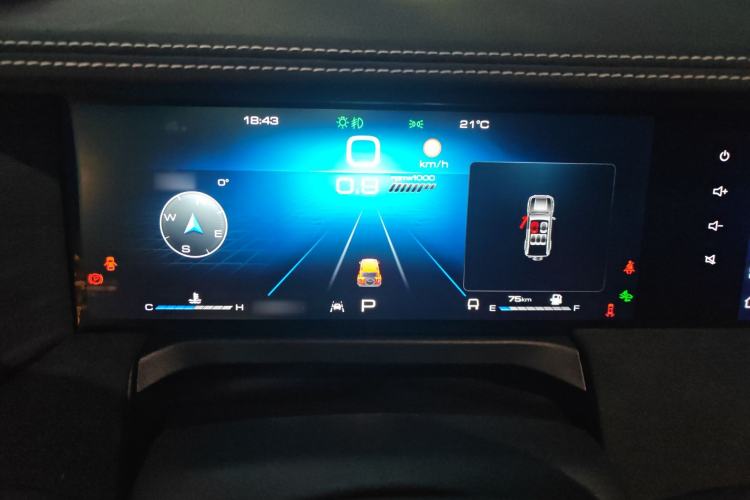 Used Tank 300 2023 City Edition 2.0T—Stylish as Ever Instrument Cluster