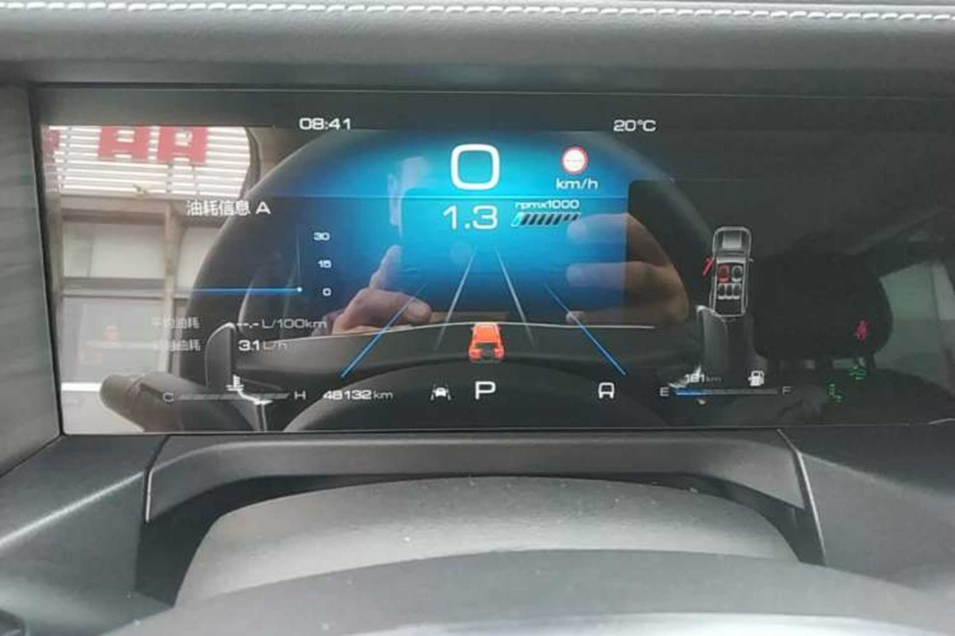Used Tank 300 2023 City Edition 2.0T—Stylish as Ever Instrument Cluster