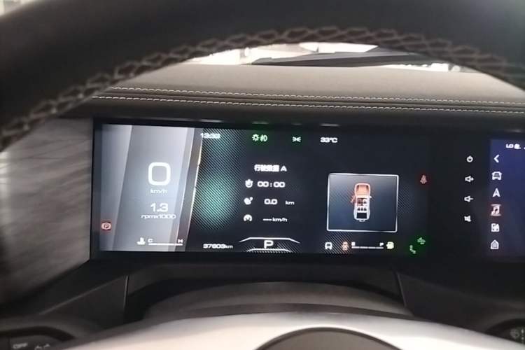 Used Tank 300 2023 City Edition 2.0T—Stylish as Ever Instrument Cluster