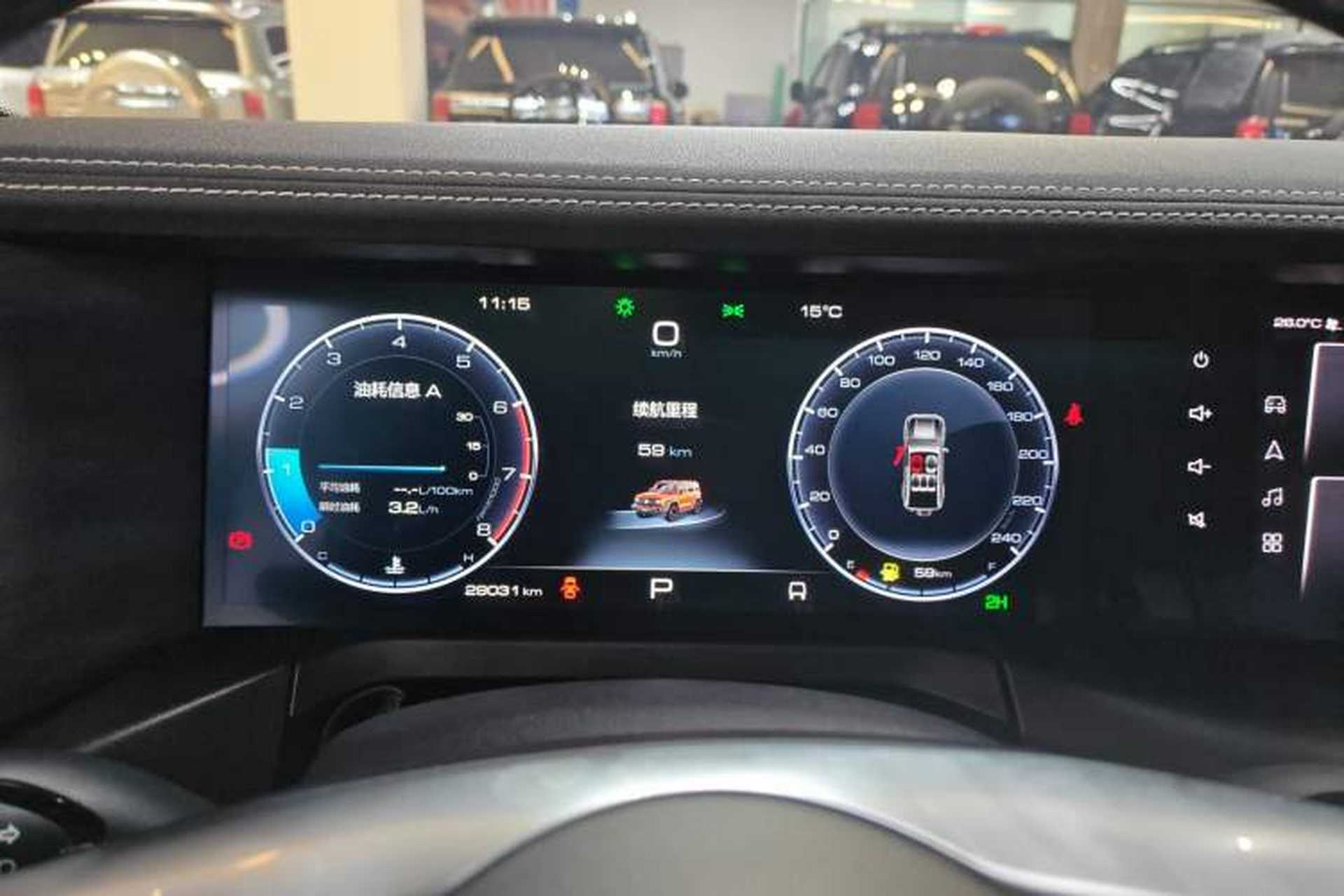 Used Tank 300 2023 Off-Road Edition 2.0T Conqueror Instrument Cluster