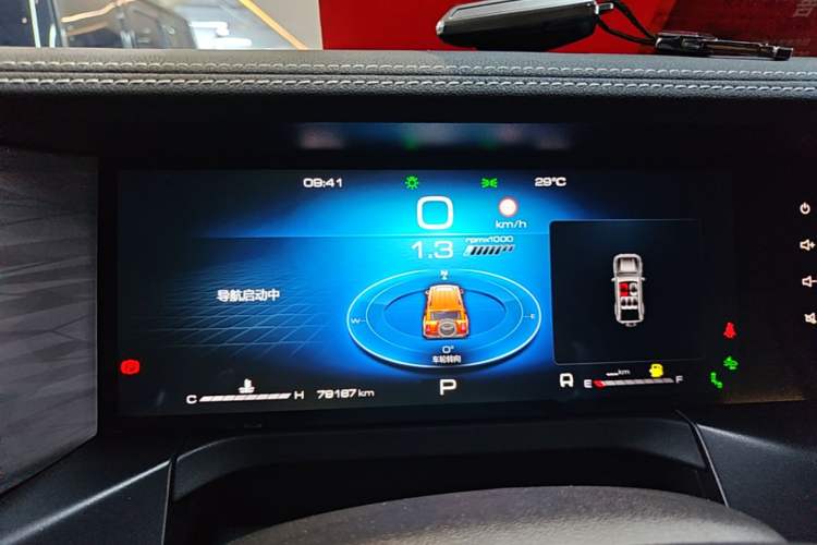 Used Tank 300 2023 City Edition 2.0T—Stylish as Ever Instrument Cluster