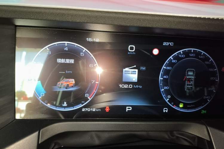 Used Tank 300 2023 Off-Road Edition 2.0T Conqueror Instrument Cluster