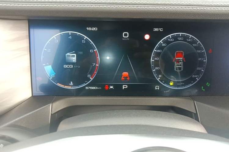 Used Tank 300 2023 City Edition 2.0T—Stylish as Ever Instrument Cluster