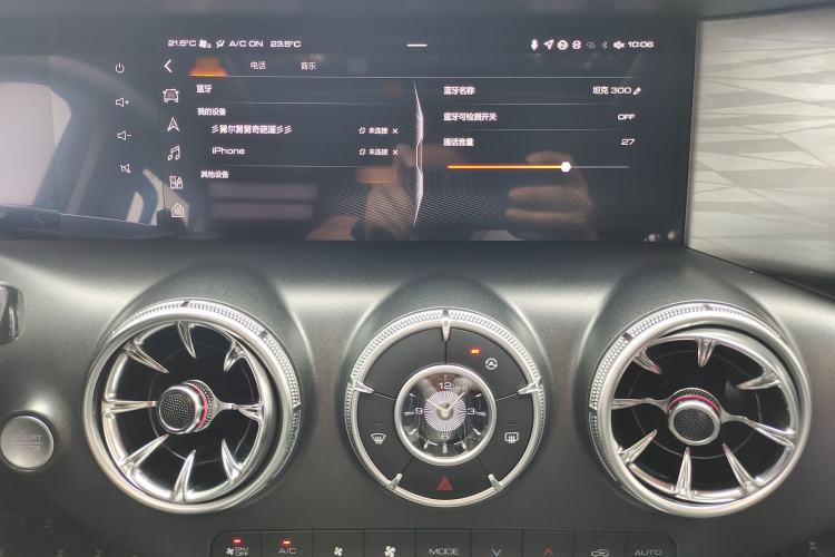 Used Tank 300 2023 City Edition 2.0T—Stylish as Ever Interior 3