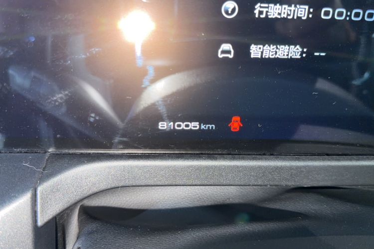 Used Tank 300 2023 City Edition 2.0T—Stylish as Ever Odometer Close Up