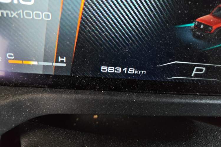 Used Tank 300 2023 Off-Road Edition 2.0T Conqueror Odometer Close Up