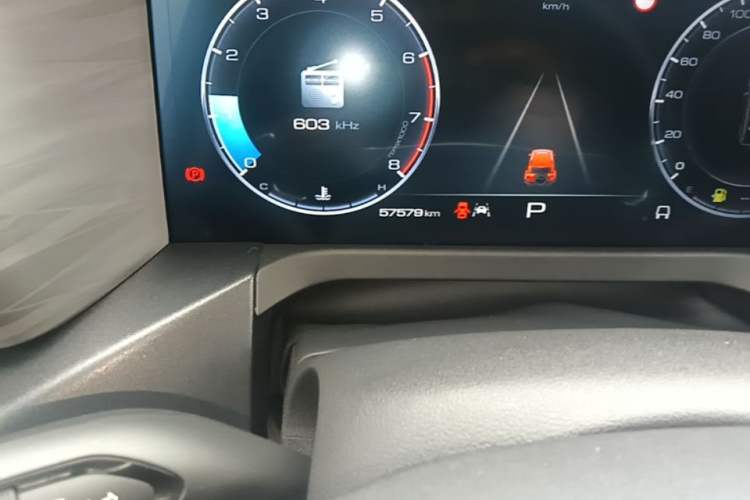 Used Tank 300 2023 City Edition 2.0T—Stylish as Ever Odometer Close Up