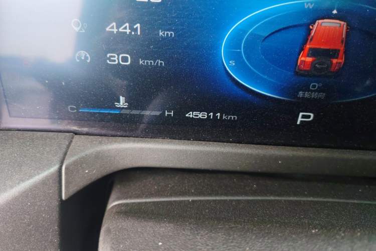 Used Tank 300 2023 City Edition 2.0T—Stylish as Ever Odometer Close Up