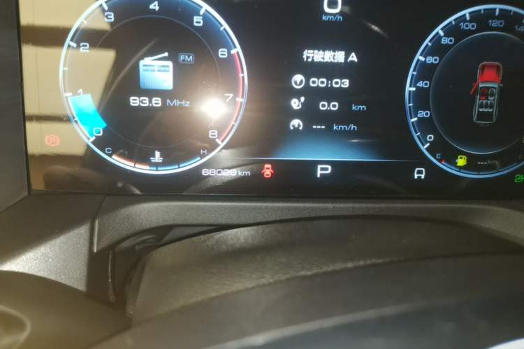 Used Tank 300 2023 Off-Road Edition 2.0T Challenger Odometer Close Up