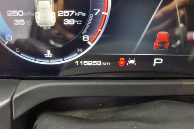 Used Tank 300 2023 Off-Road Edition 2.0T Challenger Odometer Close Up