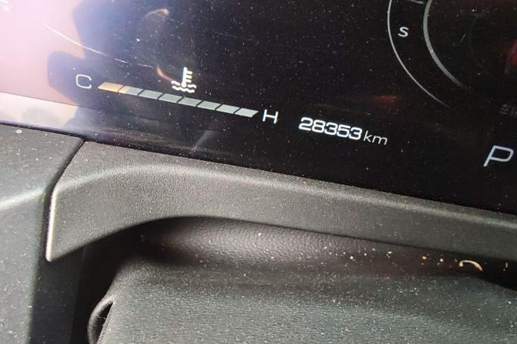 Used Tank 300 2023 2.0T Iron Rider 02 Odometer Close Up