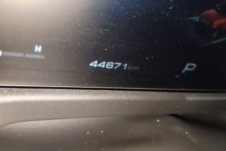 Used Tank 300 2023 City Edition 2.0T—Stylish as Ever Odometer Close Up