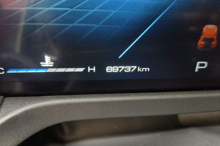 Used Tank 300 2023 City Edition 2.0T—Stylish as Ever Odometer Close Up