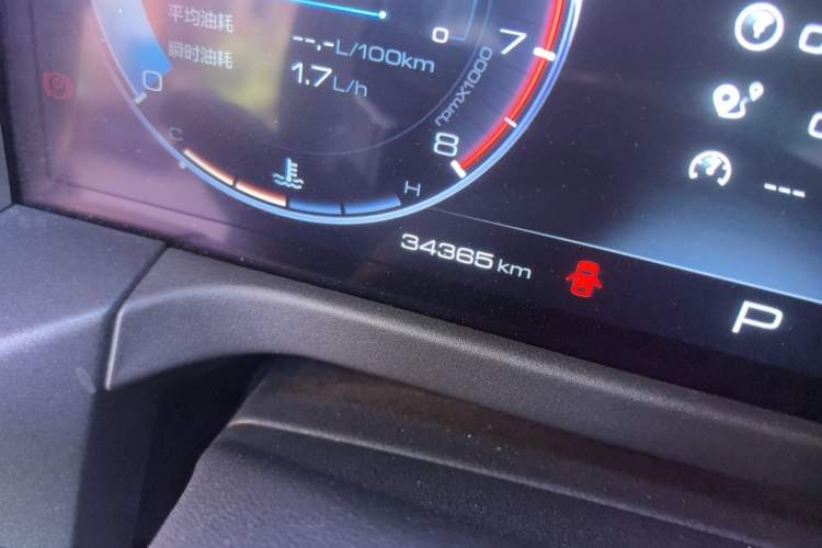 Used Tank 300 2023 Off-Road Edition 2.0T Conqueror Odometer Close Up