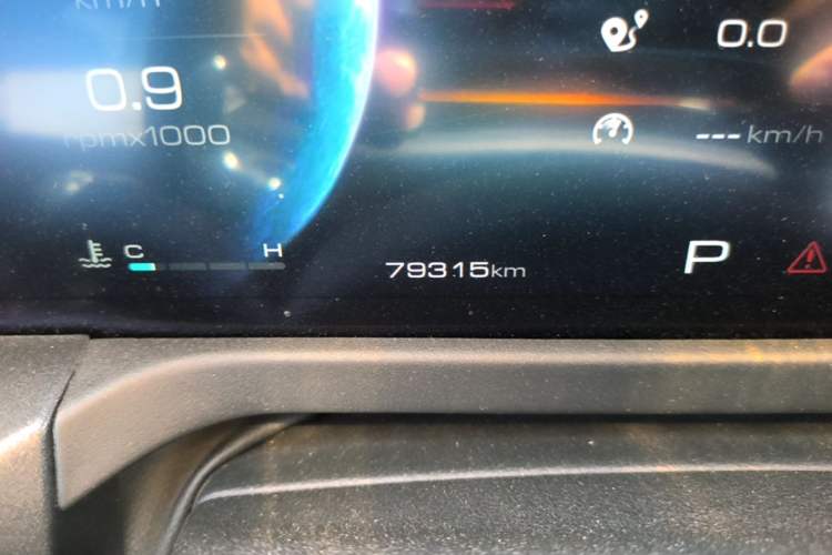 Used Tank 300 2023 Off-Road Edition 2.0T Conqueror Odometer Close Up