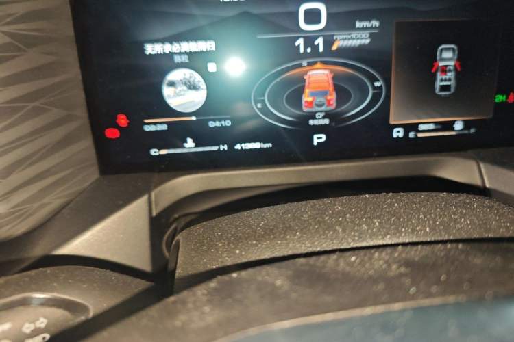 Used Tank 300 2023 Off-Road Edition 2.0T Challenger Odometer Close Up
