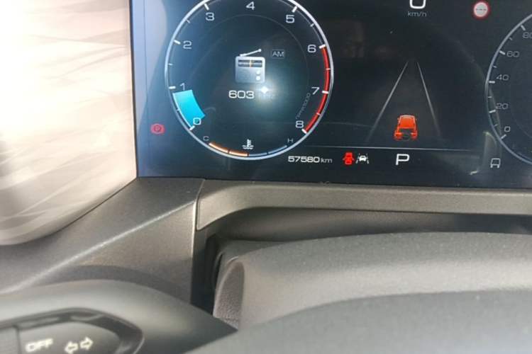 Used Tank 300 2023 City Edition 2.0T—Stylish as Ever Odometer Close Up