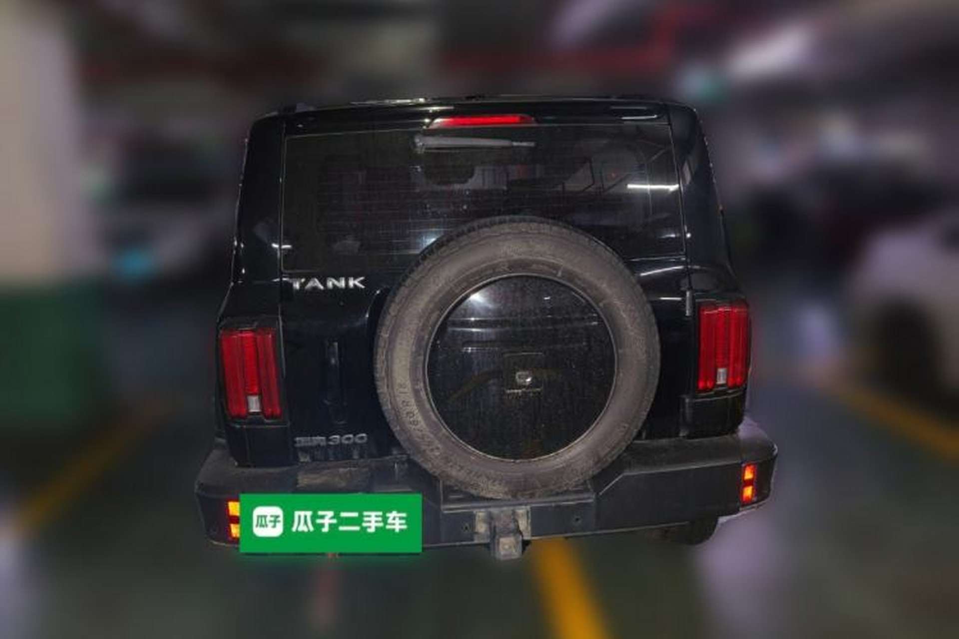 Used Tank 300 2023 City Edition 2.0T—Stylish as Ever Rear