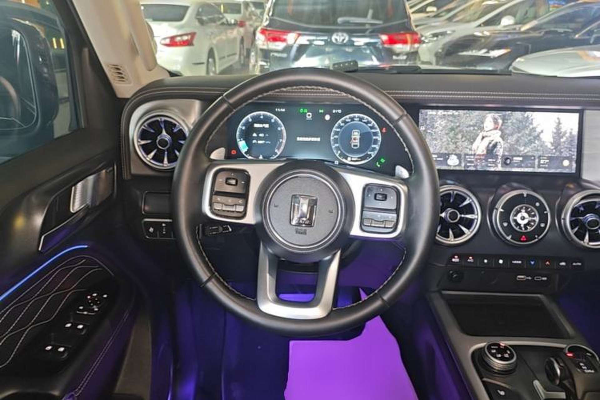 Used Tank 300 2023 City Edition 2.0T—Stylish as Ever Steering Wheel