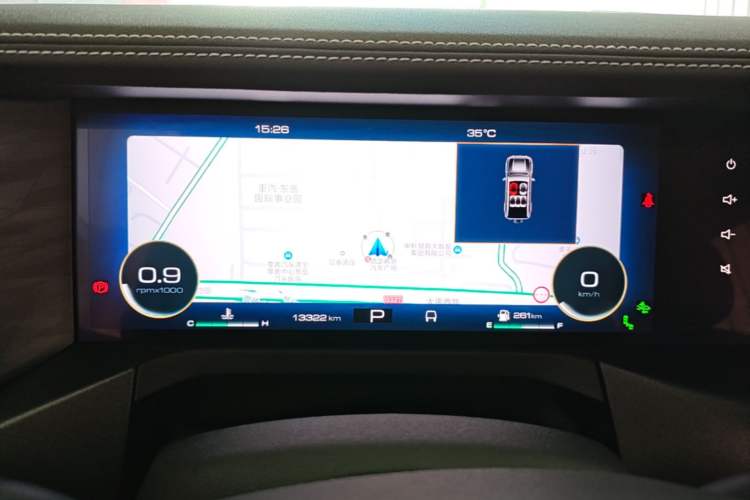 Used Tank 300 2023 City Edition 2.0T—Stylish as Ever Instrument Cluster