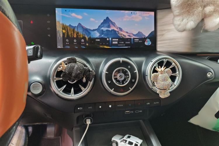 Used Tank 300 2023 City Edition 2.0T—Stylish as Ever Audio And AC Panel