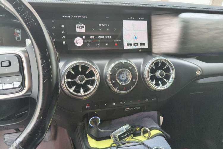 Used Tank 300 2023 Off-Road Edition 2.0T Conqueror Audio And AC Panel