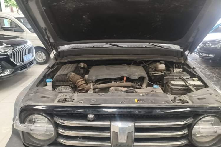 Used Tank 300 2023 City Edition 2.0T My Vision Model Engine Bay